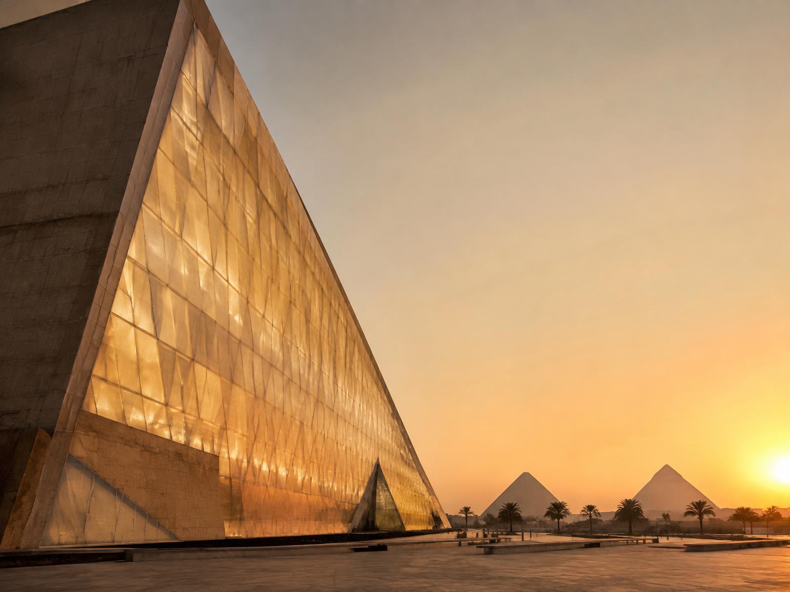 Pyramids, Sphinx & GEM in Giza